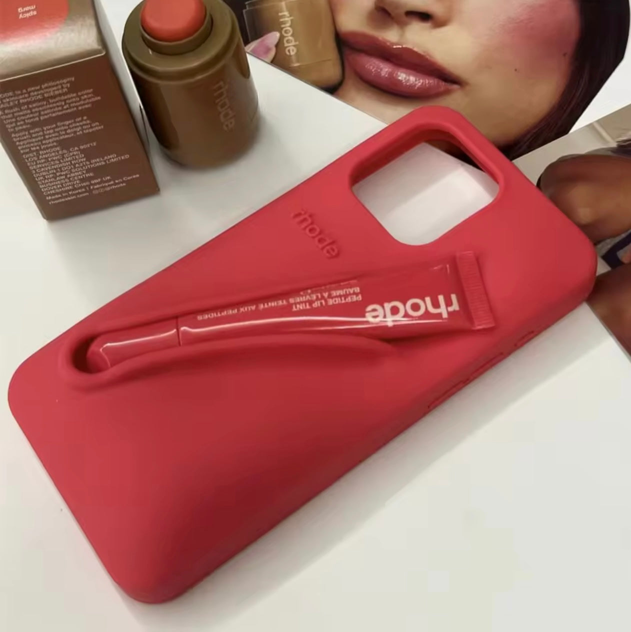 rhode - Lip case Guava spritz